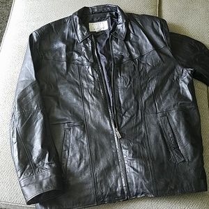 Leather jacket